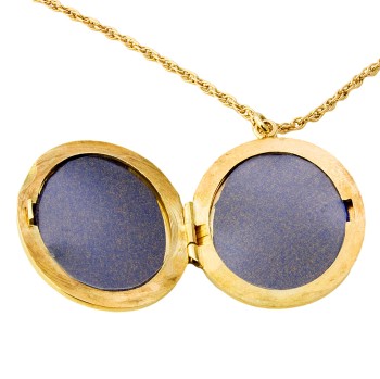 9ct Gold 8g 20 inch Locket with Chain